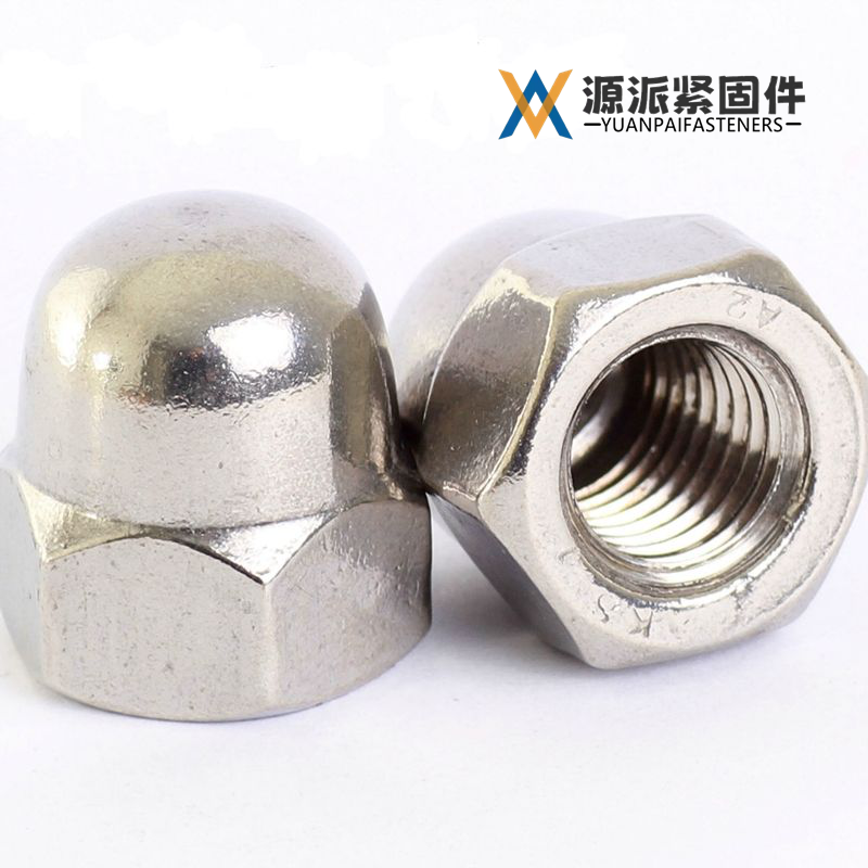 Hex Domed Cap Nut, Closed End Hexagon Cap Nut thumbnail 3