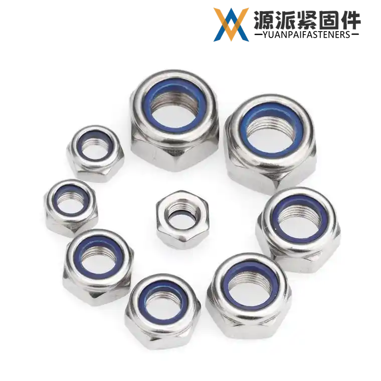 Hexagon lock nuts with non-metallic insert   GB/T 889.1-2015  GB/T 889.2-2016 DIN 985 DIN 982 ISO 7040
