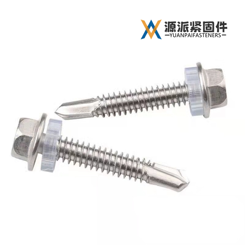 High Strength Hex Head Self Drilling Screw, Hardened Steel thumbnail 2