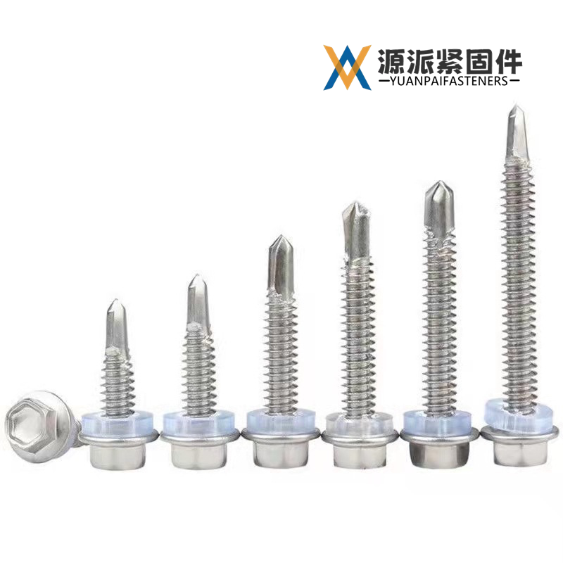 High Strength Hex Head Self Drilling Screw, Hardened Steel thumbnail 3