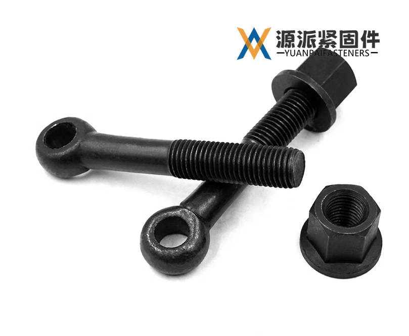 Carbon Steel / Stainless Steel Eye Swing Bolt, Oval Eye Bolt for Adjustable Connection