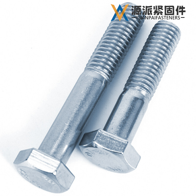 Hex Bolt, Blue White Zinc Plated thumbnail 2