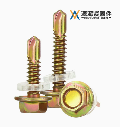 Hex Washer Flange Self-Drilling Screw, Self Drilling Fastener thumbnail 4