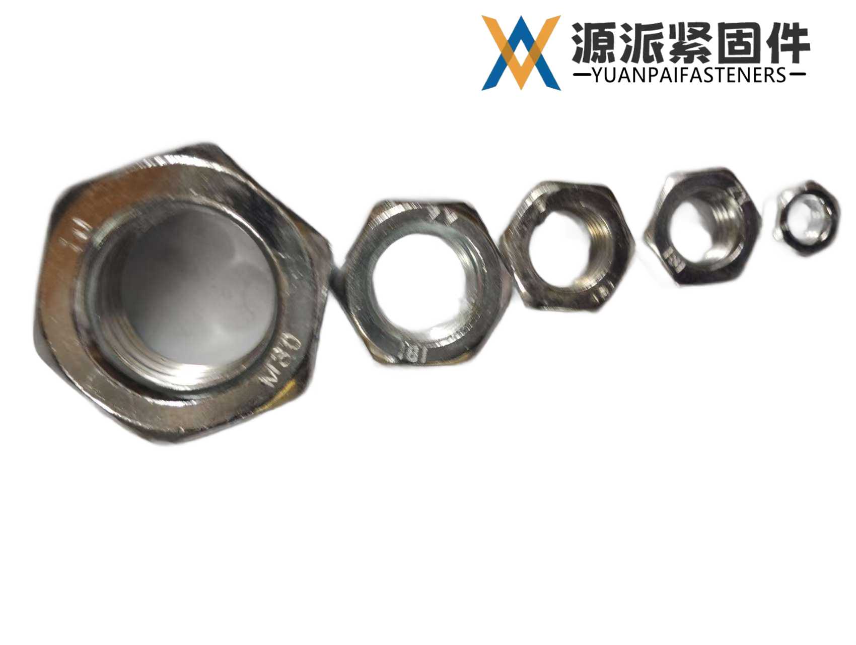 Hexagon Nut, Standard Thread Fastening Nut