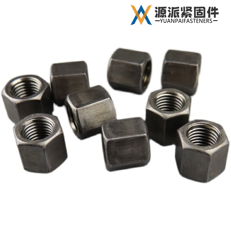 Uncoated Natural Heavy Thick Hex Nut, Extra Thick Plain Hex Nut