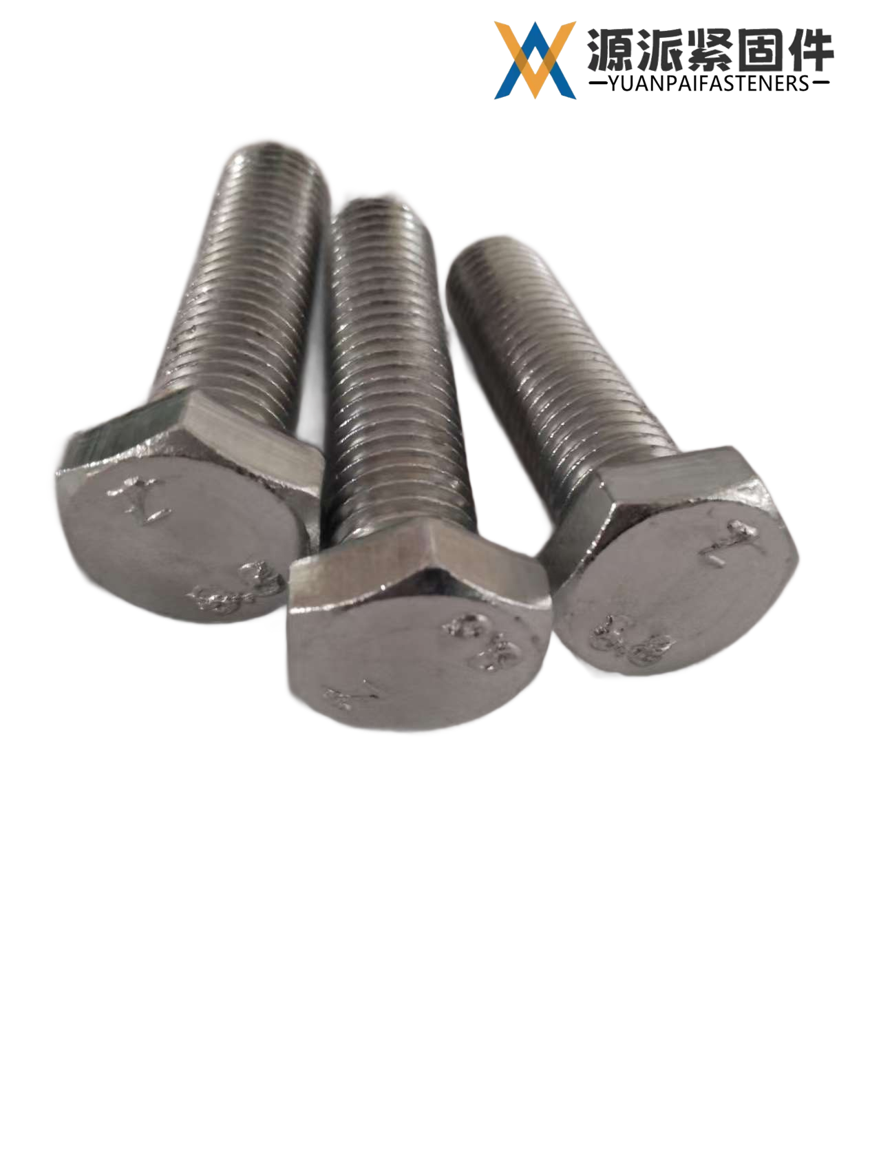 Fully Threaded Short Hex Bolt, Full Thread Stud Bolt thumbnail 2