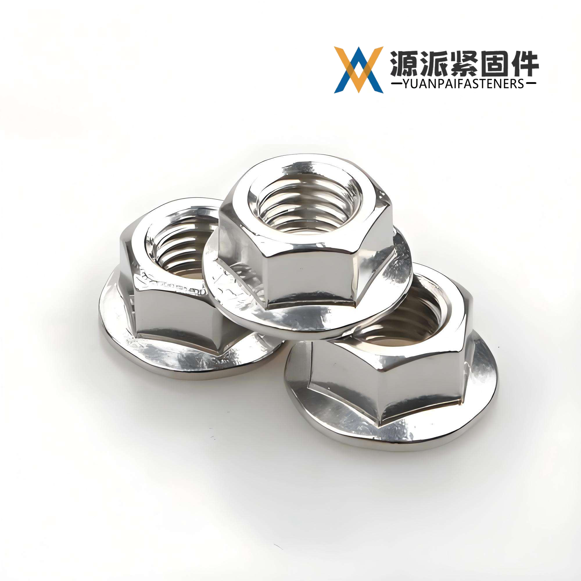 Stainless Steel Hex Flange Nut GB/T 6177.1-2016	 DIN 6923