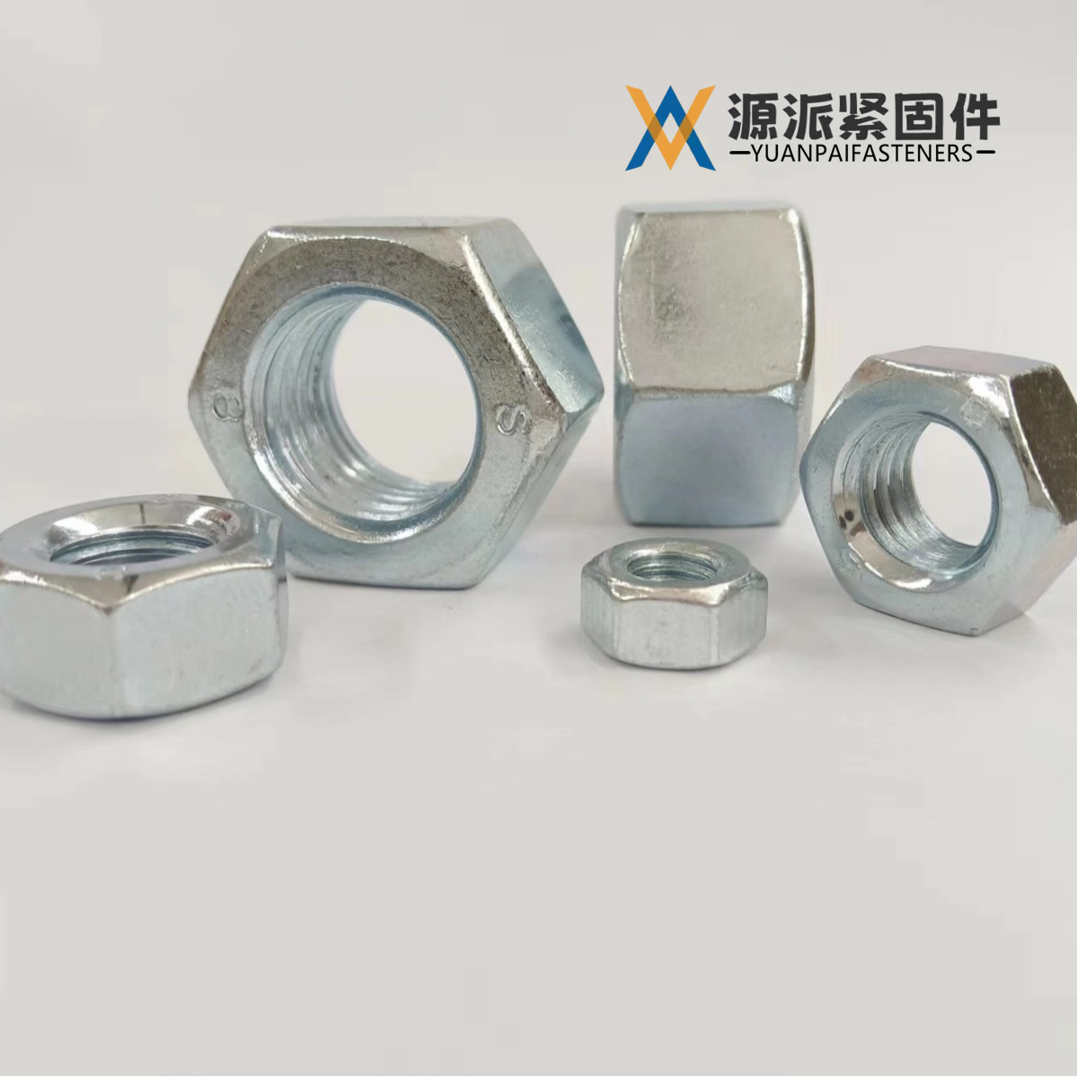 Grade 5 Hex Nut, UNF Fine Thread ASME B18.2.2 ASTM A563 ASME B1.1