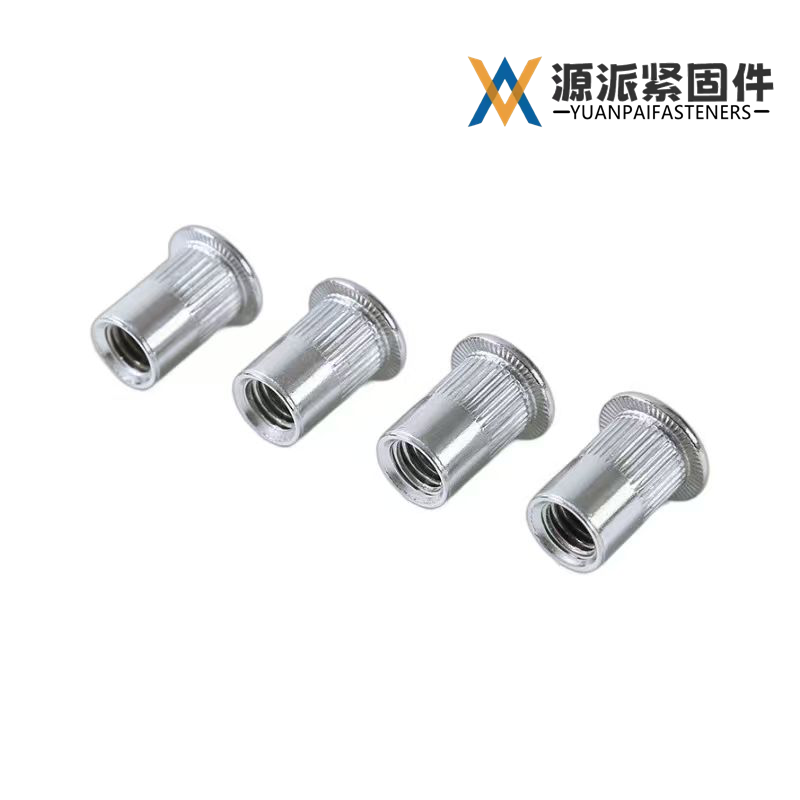 Flat Slotted Nut, Yellow Zinc Plated GB/T 3098.2-2025 GB/T 5267.1
