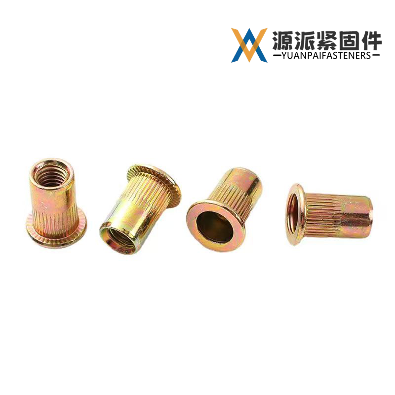 Flat Slotted Nut, Yellow Zinc Plated GB/T 3098.2-2025 GB/T 5267.1 thumbnail 2
