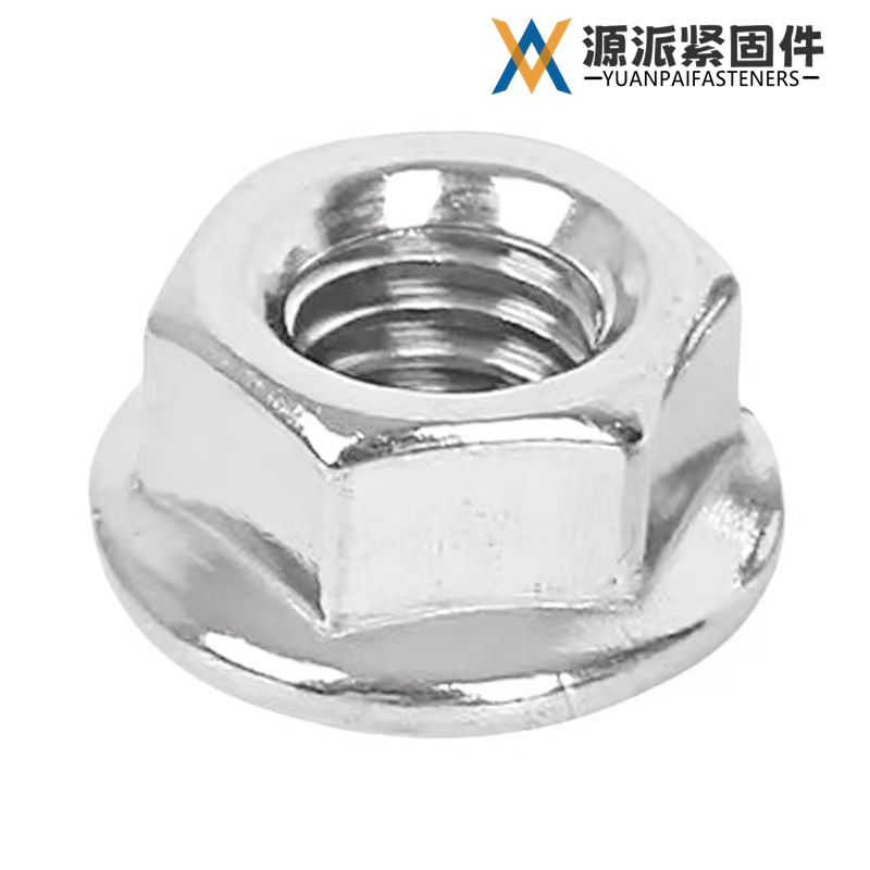 All-Metal Hex Flange Lock Nut GB/T 6187 DIN 6927 ASME B18.2.2 thumbnail 3