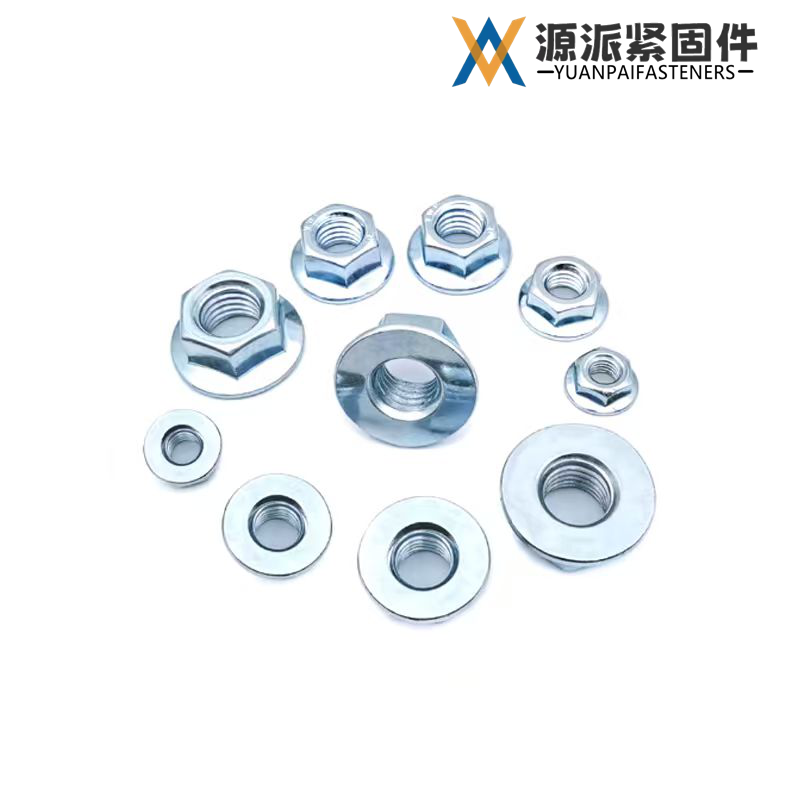 All-Metal Hex Flange Lock Nut GB/T 6187 DIN 6927 ASME B18.2.2 thumbnail 4
