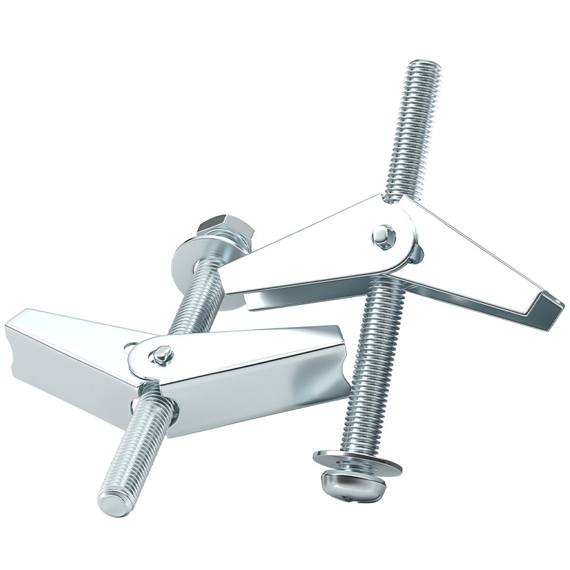Wing‑type pipe clip