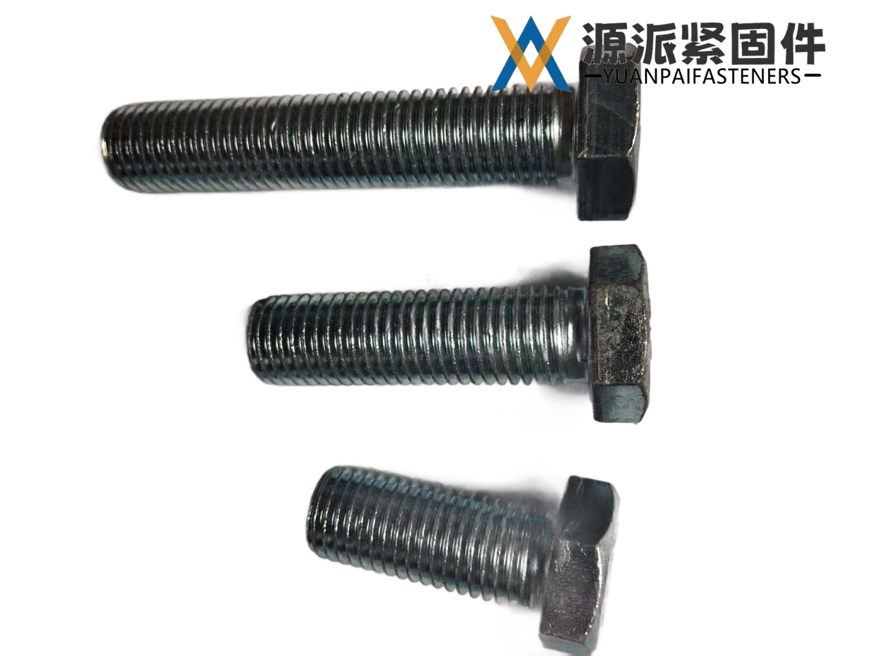 Fully Threaded Short Hex Bolt, Full Thread Stud Bolt thumbnail 3