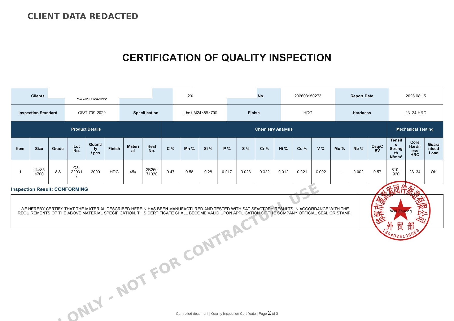 Hydrogen Embrittlement Risks in High-Strength Fasteners