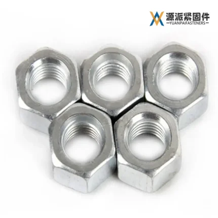 Zinc-Plated Hex Nuts