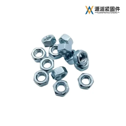 Zinc-Plated Hex Nuts